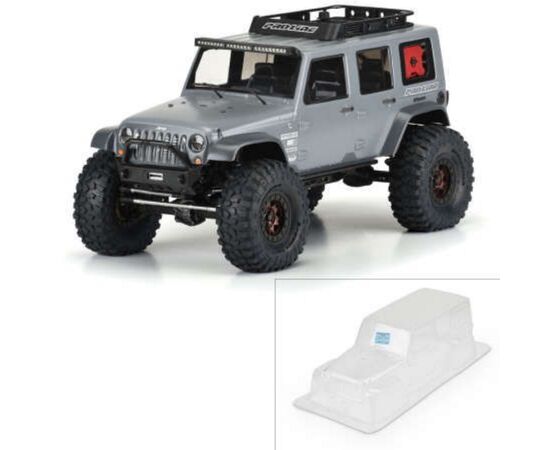 LEMPRO333600-Jeep Wrangler Unlimited Rubicon Clear Body:Crawler