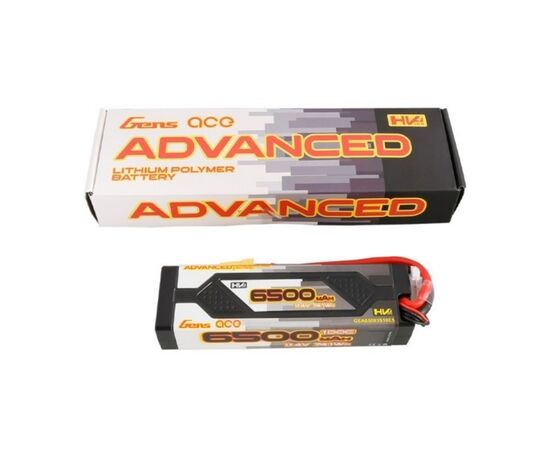 GEN-GEA65003S10E5-Gens ace Advanced 6500mAh 11.4V 100C 3S1P HardCase 60# Lipo Battery Pack with EC5