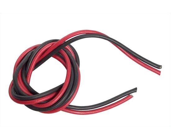 ORI40304-Silicone Wire 18AWG black/red