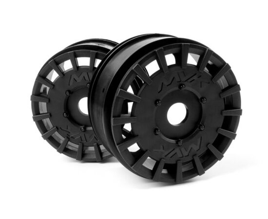 MV150365-QuantumRX Rally Car Wheel (Black/2pcs)