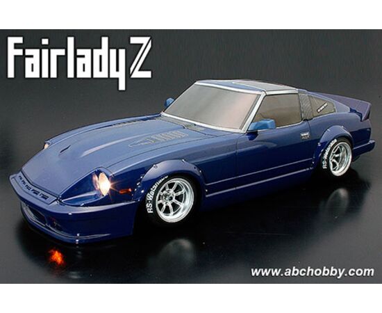 3-66169-ABC Hobby 1/10 Nissan Fairlady Z S130 Custom Clear Body Set with Street Body Parts Set 66169