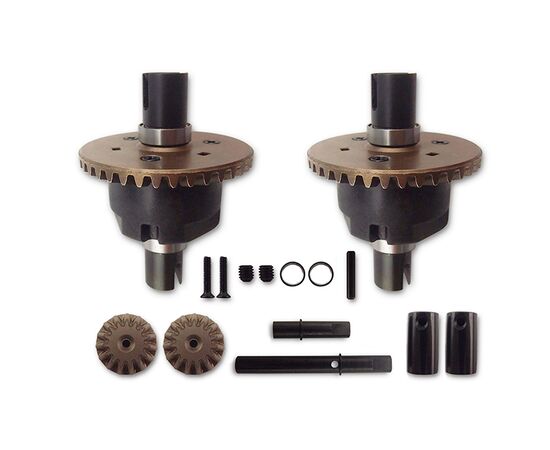 CA15024-ASSEMBLED PRO DIFFERENTIAL SET W/METAL GEARS (2)