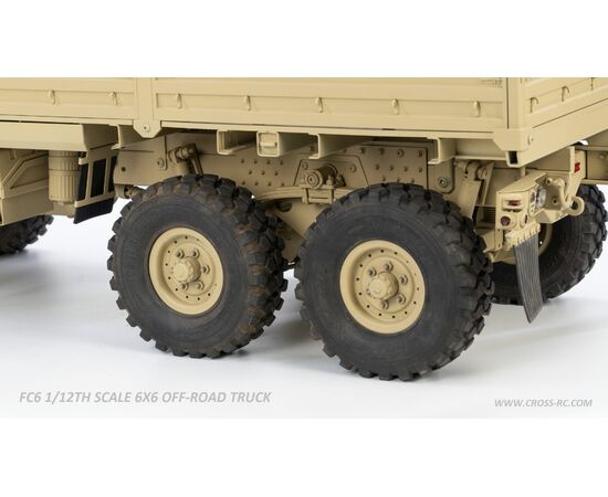 CRC90100082-FC6 - 1:12 Scale Truck 6x6 Cross-RC