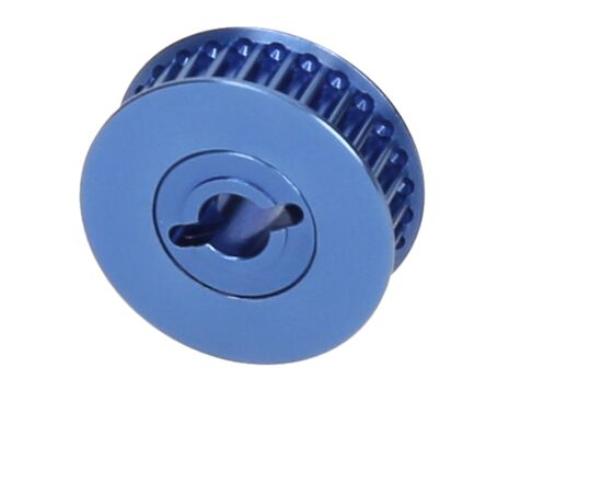 HOT60007-27T BLUE ALUM. PULLEY FOR KYOSHO V1R