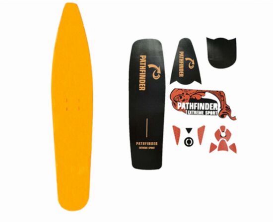 TDC-DJI-1040-1/10 Scale Surf Board Grey