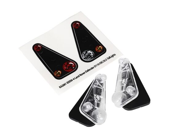TRX8014-Tail light housing (2)/ lens (2)/ decals (left &amp; right)