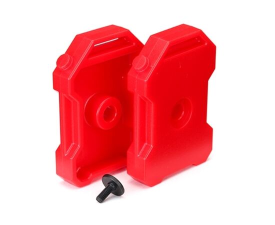 TRX8022-Fuel canisters (red) (2)/ screw pin