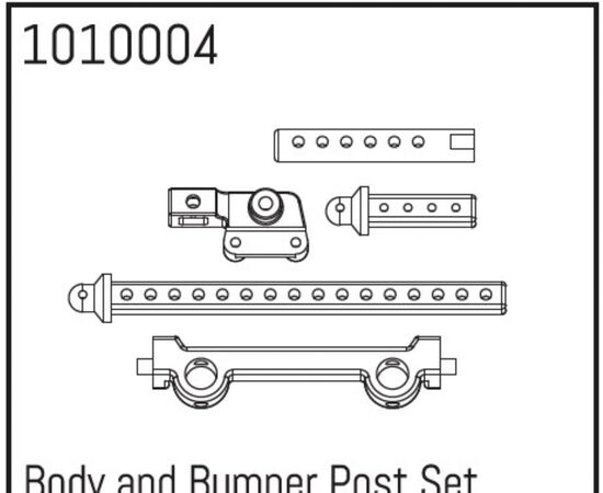 AB1010004-Body and Bumper Post Set