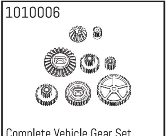 AB1010006-Complete Vehicle Gear Set