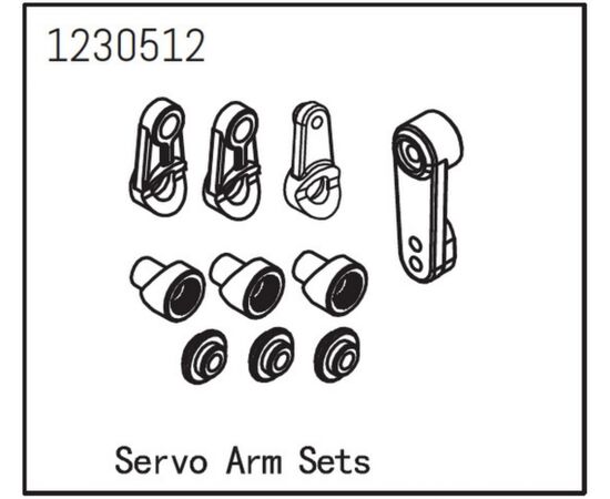 AB1230512-Servo Arm Set