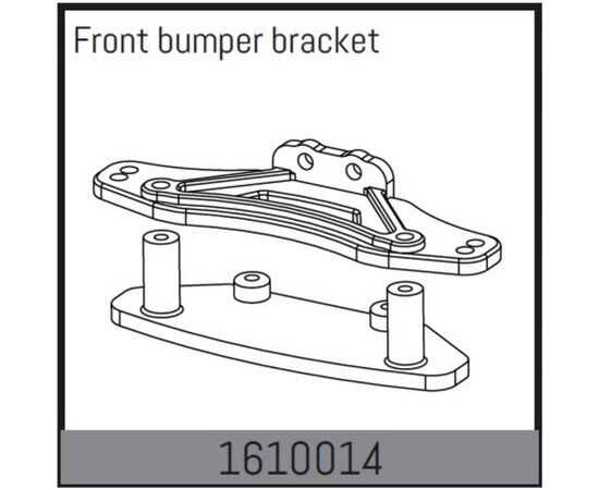 AB1610014-Front bumper bracket