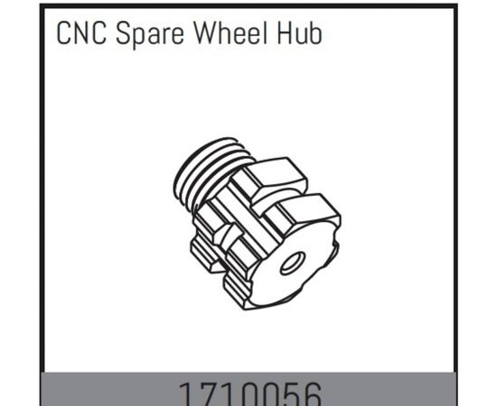 AB1710056-CNC Spare Wheel Hub