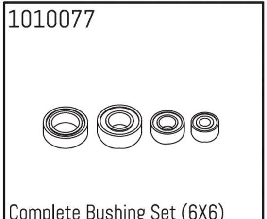 AB1010077-Complete Bushing Set (6X6)