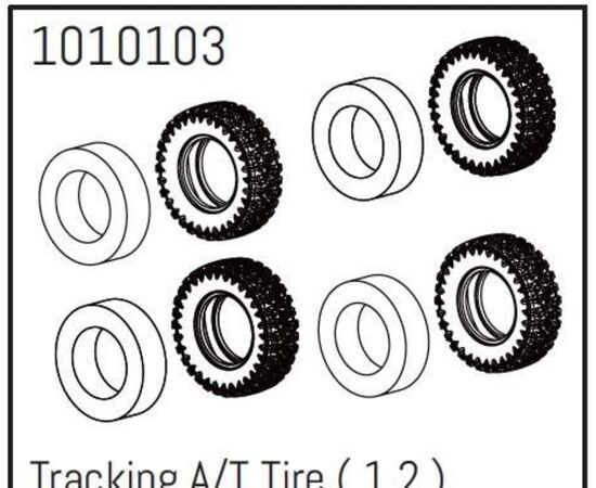 AB1010103-1.2&nbsp; Tracking A/T Tire - PRO Crawler 1:18 (4)