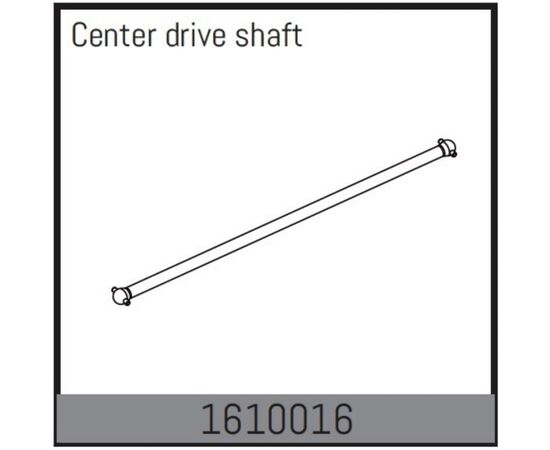 AB1610016-Center drive shaft