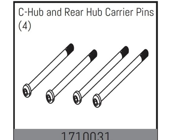 AB1710031-C-Hub and Rear Hub Carrier Pins (4)