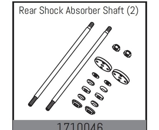 AB1710046-Rear Shock Absorber Shaft (2)
