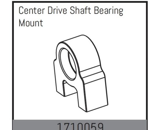 AB1710059-Center Drive Shaft Bearing Mount