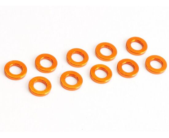 ABTU1013-Washer M3 1.0mm orange (10)