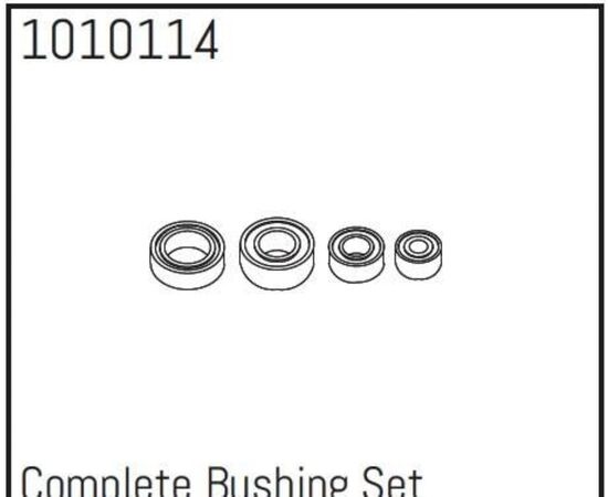 AB1010114-Complete Copper Bushing Set - PRO Crawler 1:18