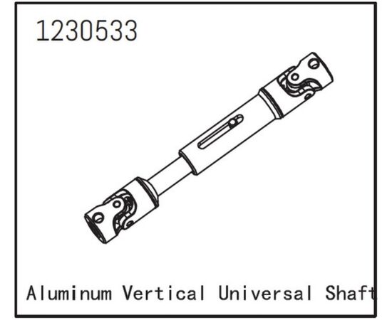 AB1230533-Aluminum Universal Shaft