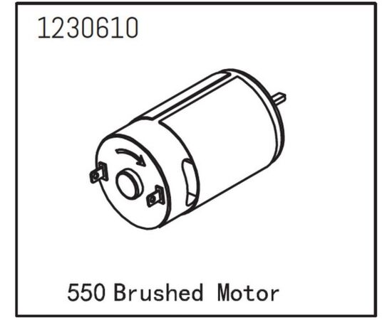 AB1230610-550 Brushed Motor