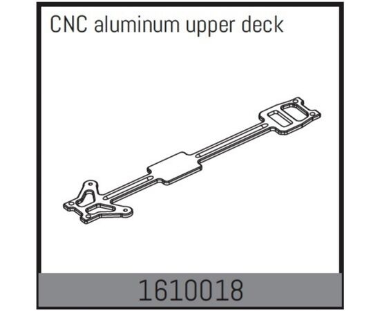 AB1610018-CNC aluminum upper deck