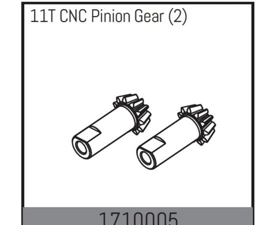 AB1710005-11T CNC Pinion Gear (2)