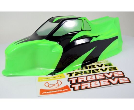 ABT08717-TR8EV2G-Body TR8EV2 PVC with sticker sheet (green/black)