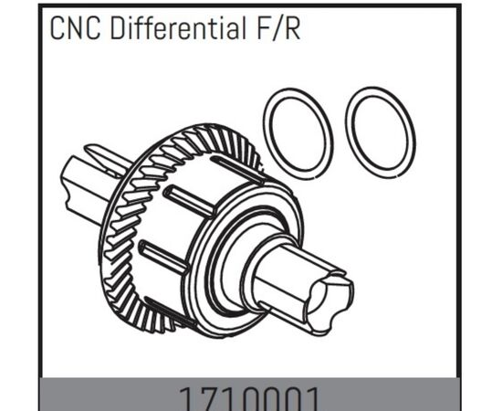 AB1710001-CNC Differential F/R