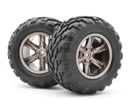 BL540077-Assembled Wheel/Tire (Dark Grey)