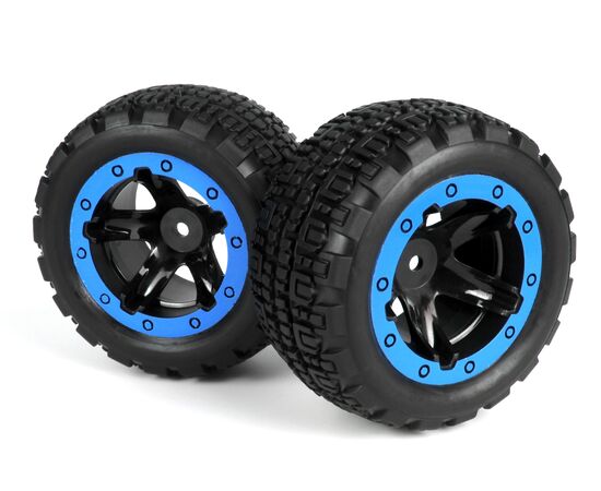 BL540109-Slyder ST Wheels/Tires Assembled (Black/Blue)