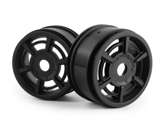 MV150293-QuantumR Muscle Car Wheel (Black/2pcs)