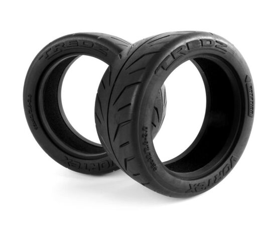 MV150298-Tredz Vortex Belted Tire (95x42mm/2.6-3.0in/2pcs)