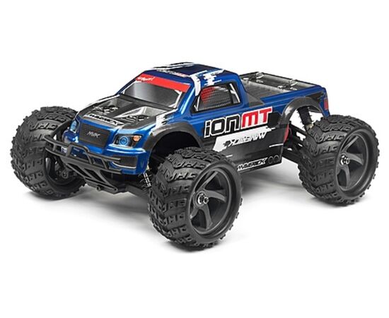 MV28068-MONSTER TRUCK PAINTED BODY BLUE WITH DECALS ION MT