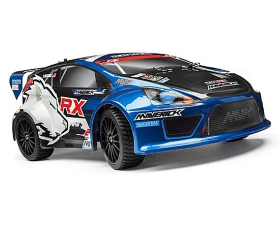 MV28070-RALLY PAINTED BODY BLUE WITH DECALS (ION RX)