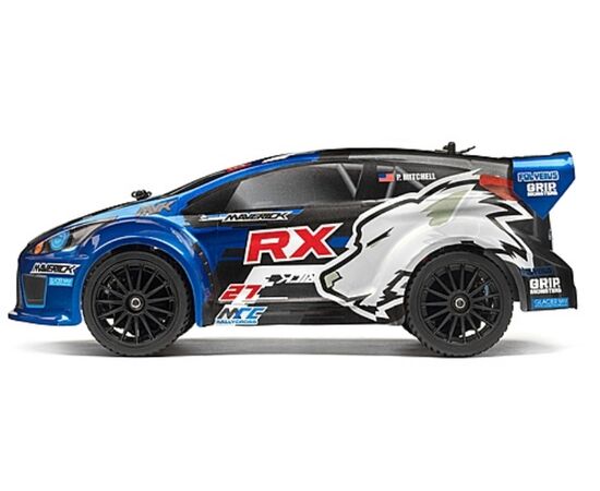 MV28070-RALLY PAINTED BODY BLUE WITH DECALS (ION RX)