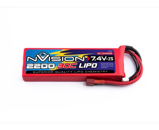 NVO1803-nVision LiPo 2s 7,4V 2200 30C