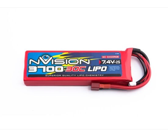 NVO1806-nVision LiPo 2s 7,4V 3700 30C