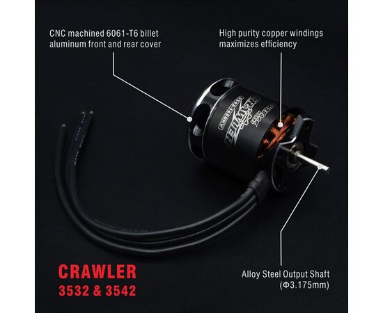 SP-035320-01-1850-Crawler outrunner brushless motor 3532 1850 KV