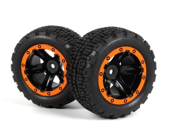 BL540197-Slyder ST Wheels/Tires Assembled (Black/Orange)