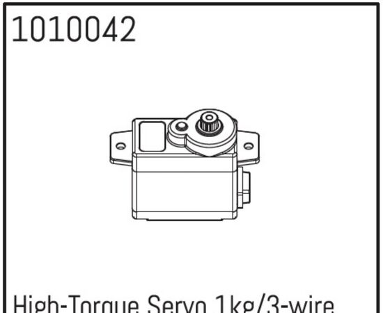 AB1010042-High-Torque Servo 1kg/3-wire