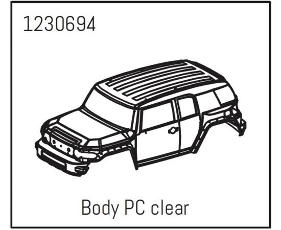 AB1230694-Body PC clear - Khamba