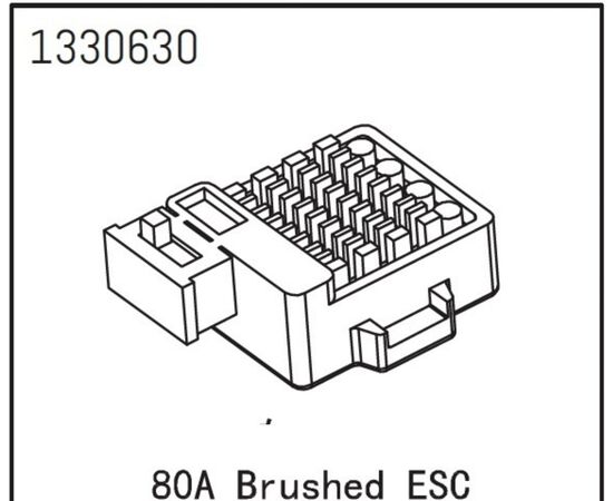 AB1330630-80A Brushed ESC