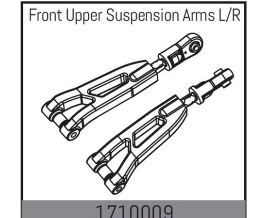 AB1710009-Front Upper Suspension Arms L/R