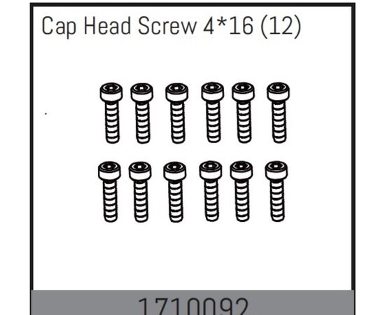 AB1710092-Cap Head Screw 4*16 (12)