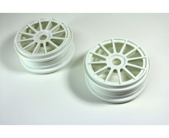 ABT08912-Rims white (2) 1:8 Rally / Onroad