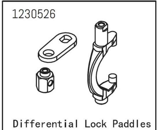 AB1230526-Differential Lock Paddles