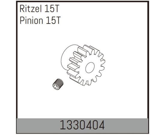 AB1330404-Pinion 15T