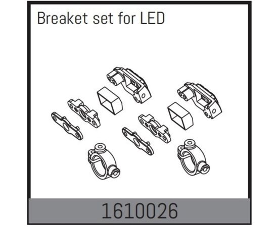 AB1610026-LED bracket set